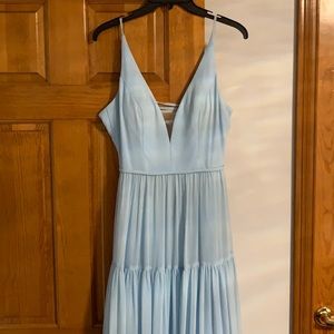 Faviana Cloud Blue Prom Dress